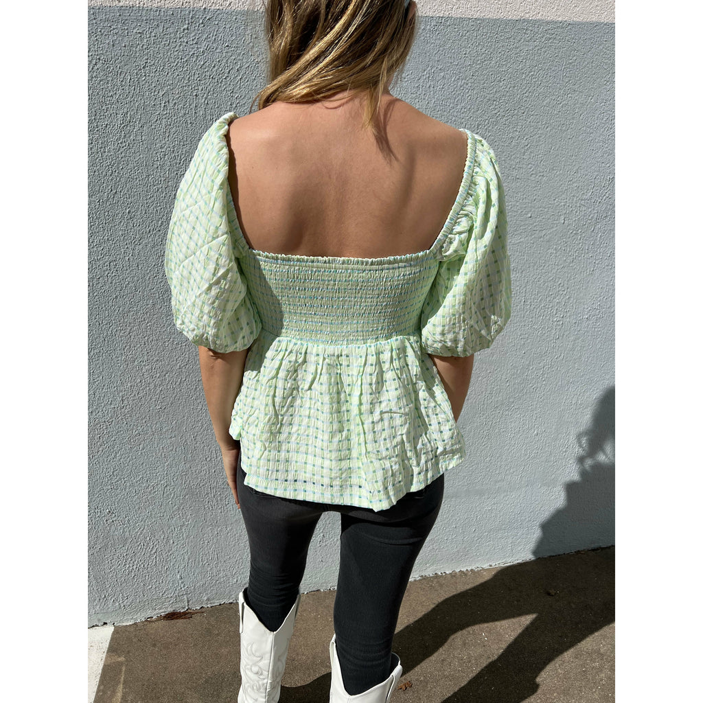 Lime Sorbet Twisted Top